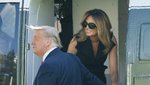 Még csak nem is hasonlít – ismét azzal vádolják Trumpot, hogy feleségét egy dublőr helyettesíti