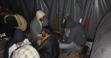 Egy tehervonat rakománya közé bújva próbált Magyarországra szökni 12 migráns
