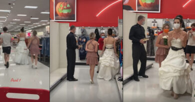 Esküvői ruhában, lelkésszel rontott be a vőlegénye munkahelyére, hogy ott azonnal házasodjanak össze, különben vége