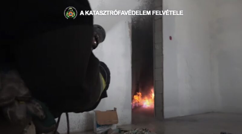 Fáklyaként égett egy gázvezeték egy budapesti lakásban