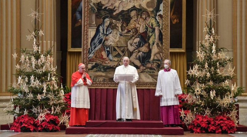 A pápa a karantén miatt családi erőszakot elszenvedő nőkért is imádkozott