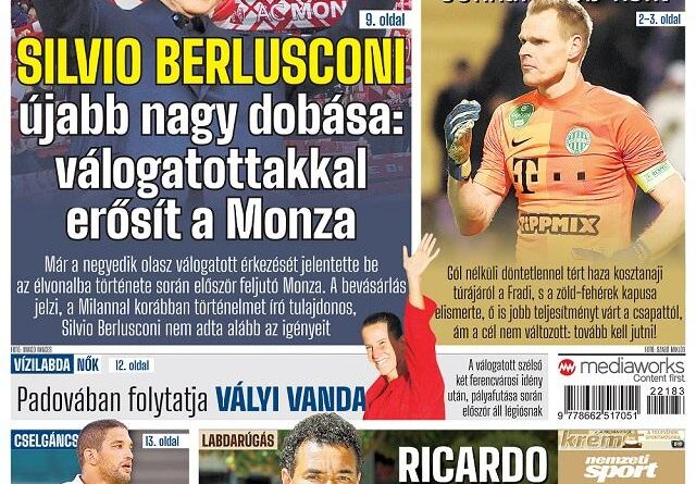 Silvio Berlusconi újabb nagy dobása: válogatottakkal erősít a Monza; Padovában folytatja Vályi Vanda