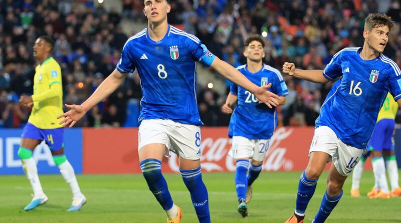 U20-as vb: Olaszország ötgólos meccsen nyert Brazília ellen