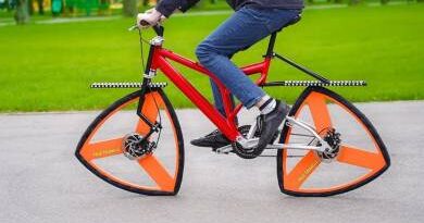 A szögletes után itt a háromszög-kerekű bicikli
