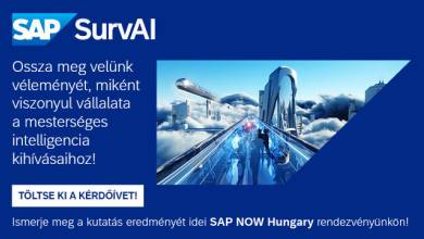 Az AI üzleti életre gyakorolt hatásáról indított kutatást az SAP Hungary