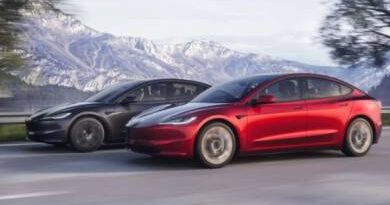 A Tesla bemutatta a megújult Model 3-at