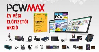 Elindult a nagy PCW Max előfizetői akció – válassz magadnak karácsonyi ajándékot!